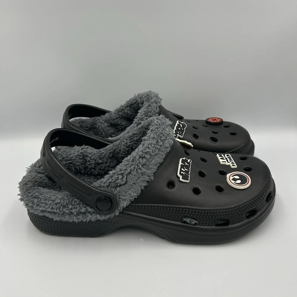 Star‎ Wars Faux Fur Lined Clogs 7.5/8 Men's Women's 9.5/10.5